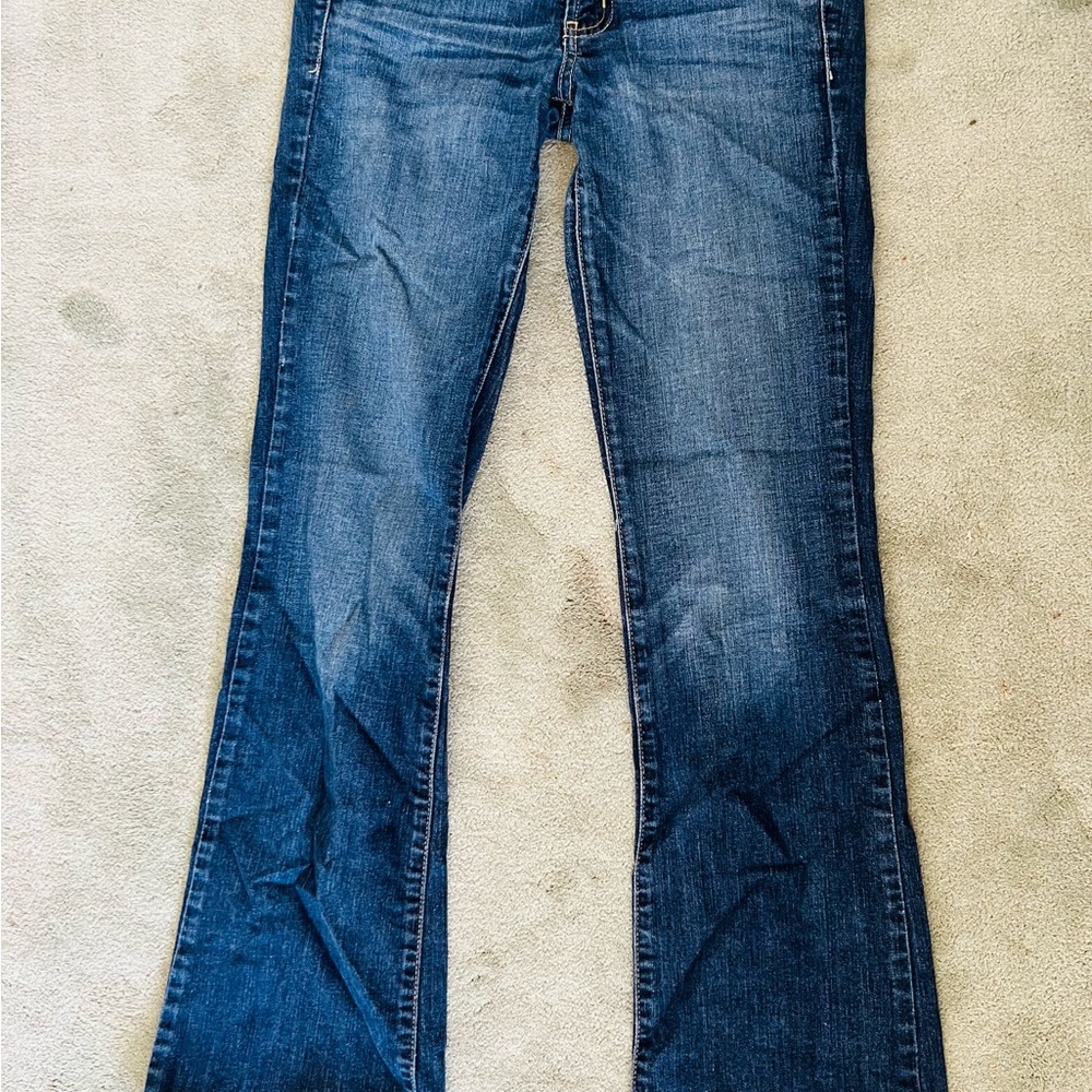 American Eagle Outfitters Dark Blue Flare Jeans